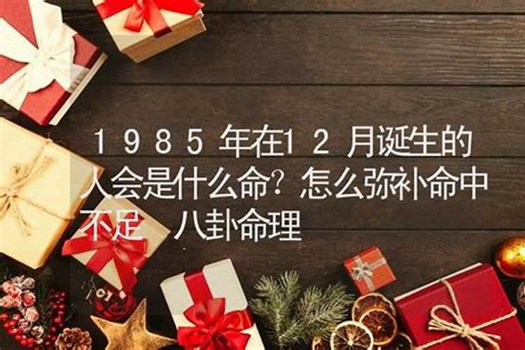 免费算命1985年是什么命？