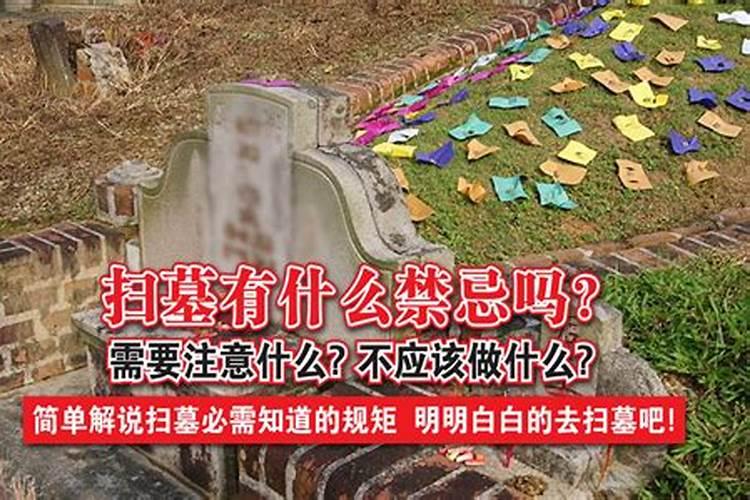 清明节上坟有什么规矩