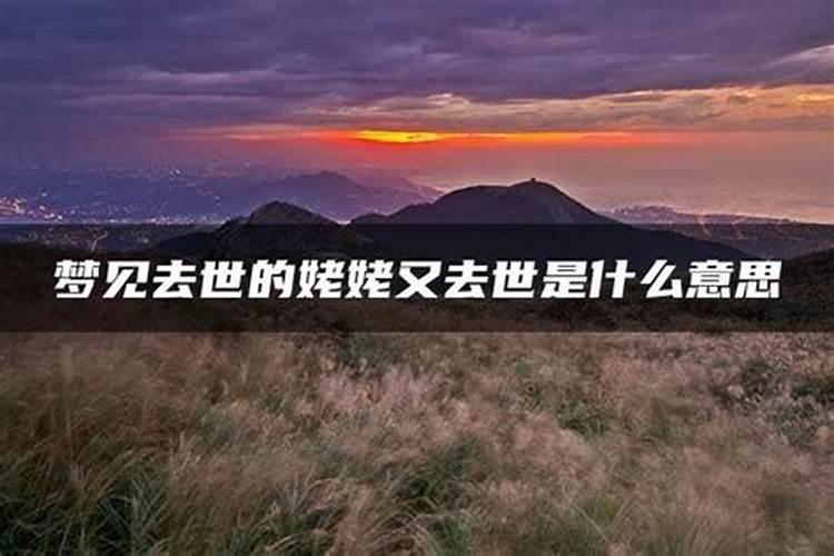 梦见过世的姥姥是什么预兆