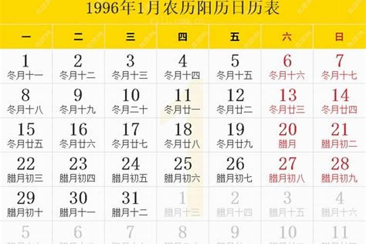 1996年农历七月十四是鬼节吗