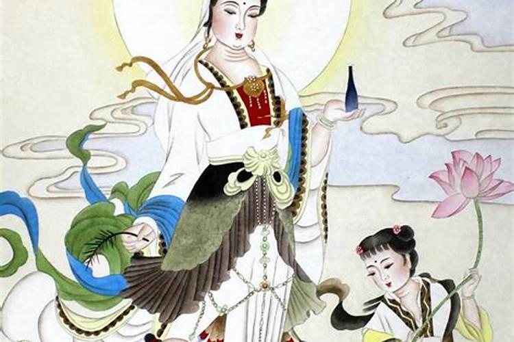 观音菩萨面前的童子下凡投胎转世为人是不是很聪明天赋很高本事大能力...