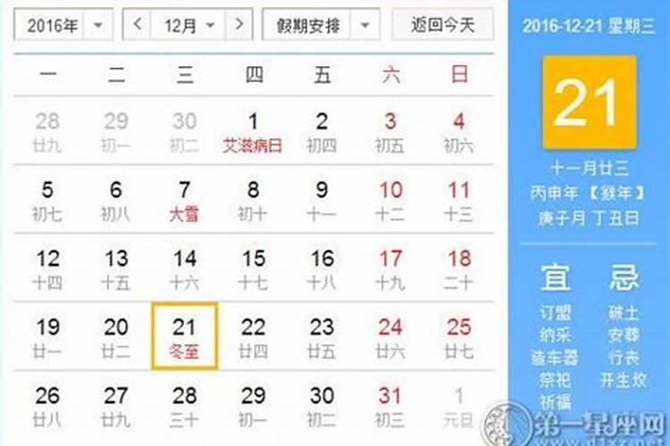 2024年冬至日属相