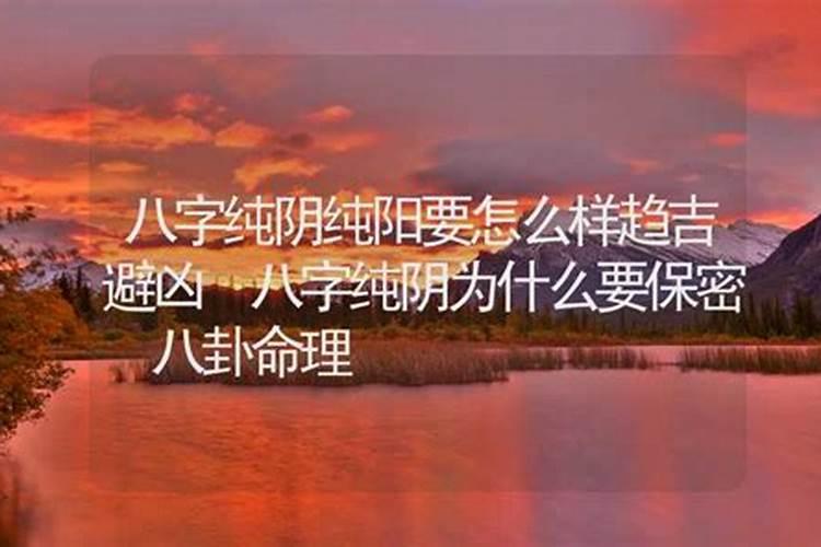 为什么不纯阳之女算命？