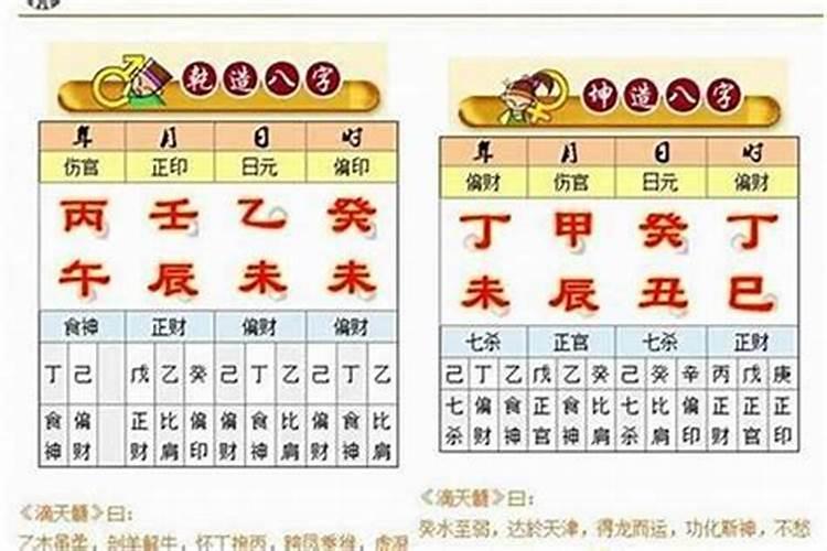 八字算命如何算
