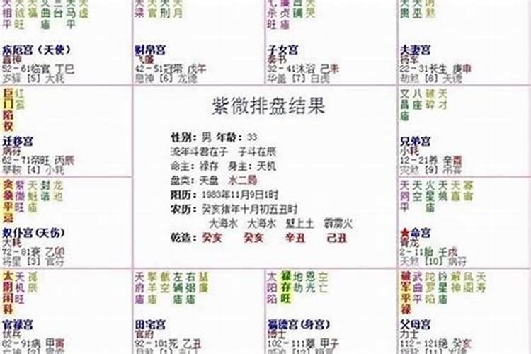 紫薇斗数的命主、身主、命、身分别是什么意思？