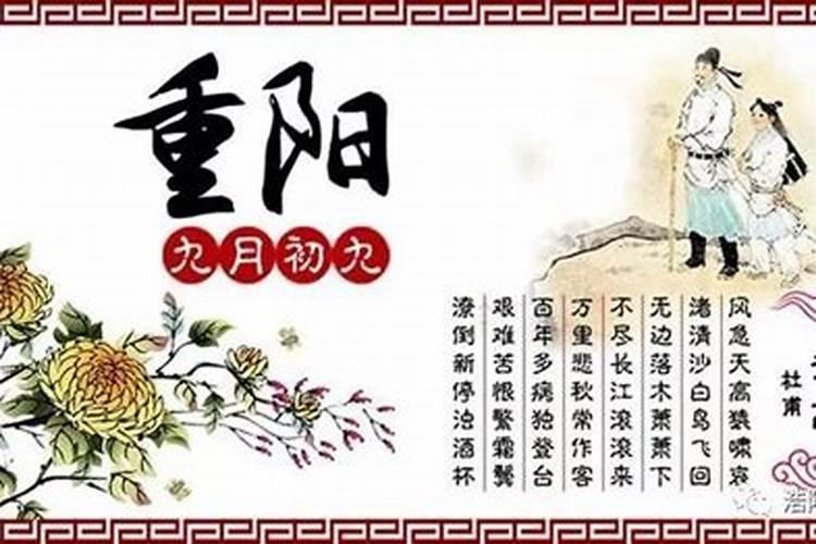 重阳节的10种民俗活动