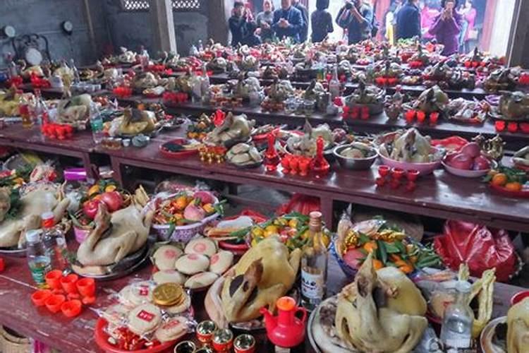 冬至用什么食物祭祖
