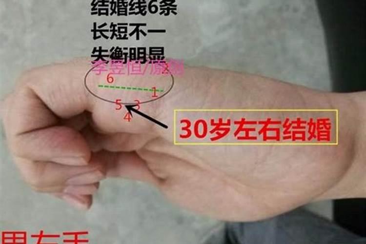 手相看姻缘何时出现 婚姻线感情线接近？