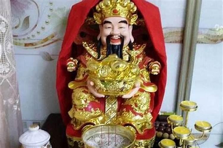 财神爷十字绣的哪些意义和怎么摆放？