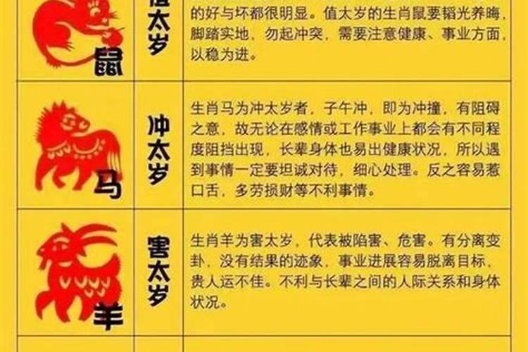 太岁相破是什么意思,克太岁怎么化解