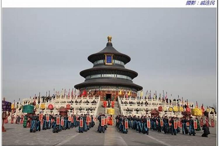 请问北京天坛皇帝祭天的具体流程是怎么样的!