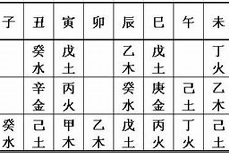 生辰八字地支藏干,批八字看不看地支藏干