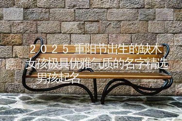 重阳节出生的孩子取名字
