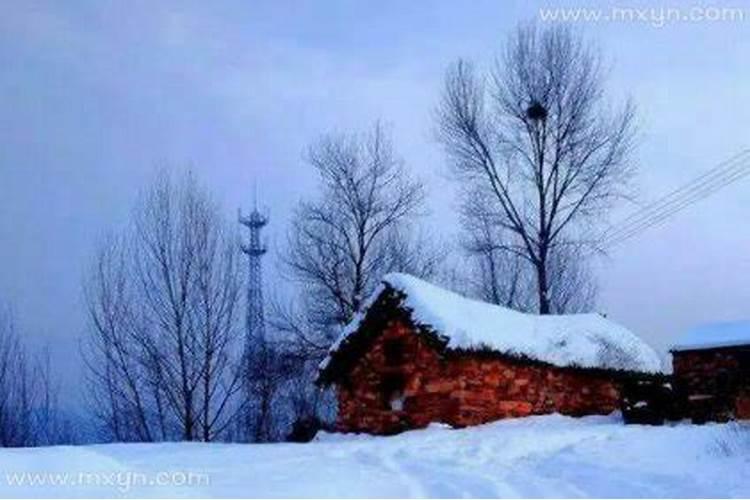 梦见下大雪是什么预兆周公解梦
