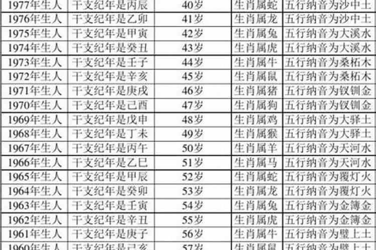 属龙的今年多大了本命年