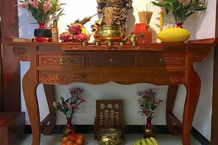 财神贡品如何摆放