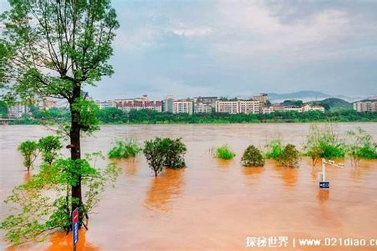 梦见发大洪水了…我站的位置还不高就从我身边流过…我却没事…有没有...