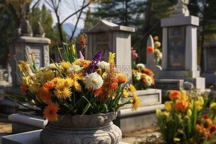 清明墓地献花祭祀鲜花有什么讲究吗