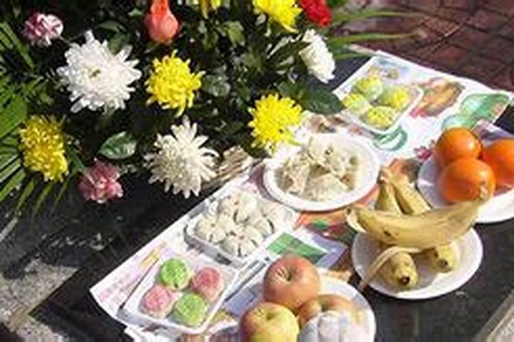 清明节上坟供什么水果