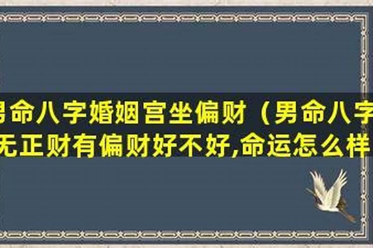 男人八字无财星好不好？