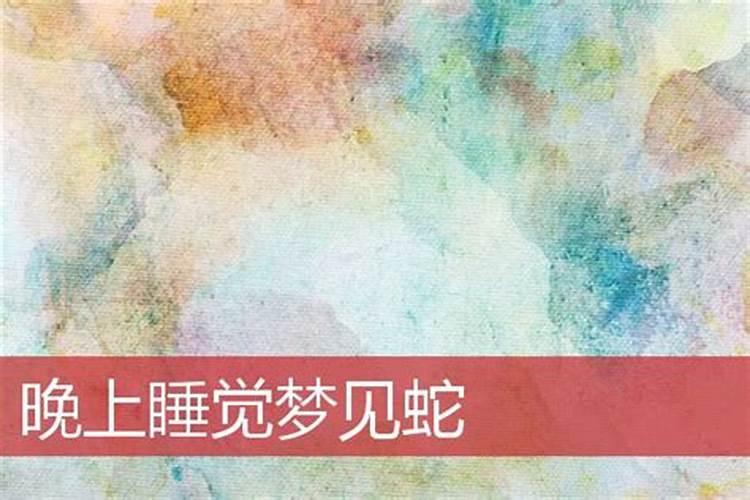梦见大蟒蛇是什么意思周公解梦