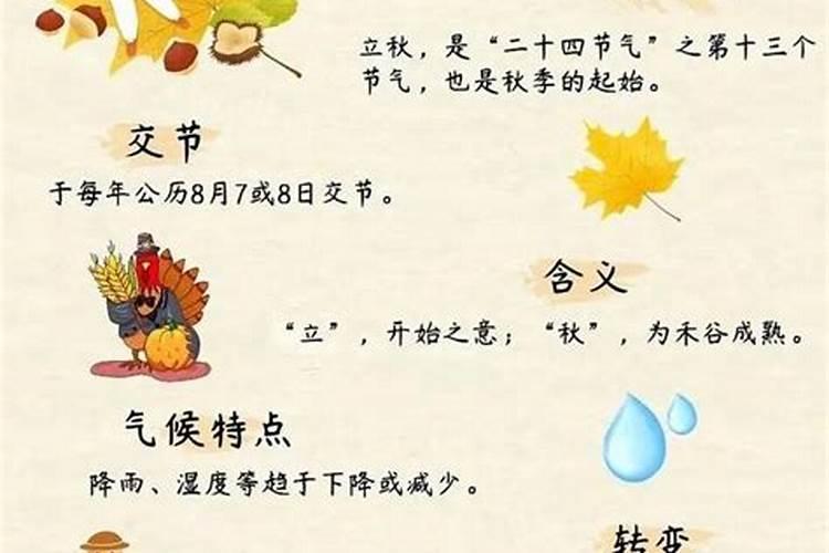 今天什么时辰立秋