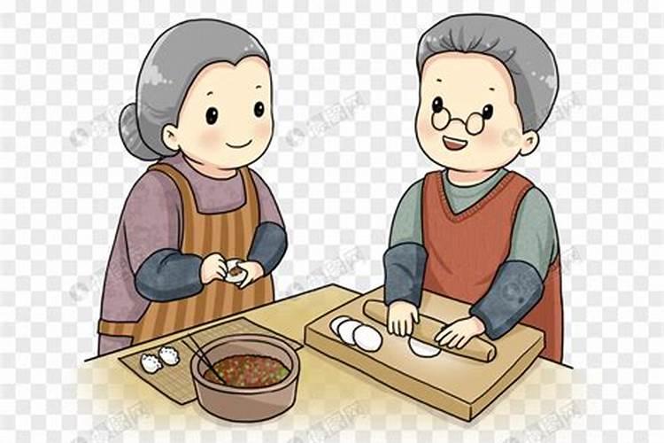 梦见和已故亲人吃饺子