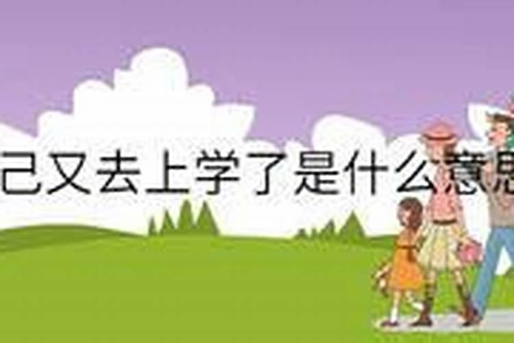 梦见自己又去上学