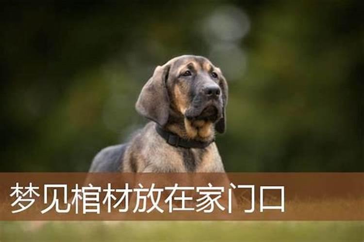 梦见别人的棺材放在自己家