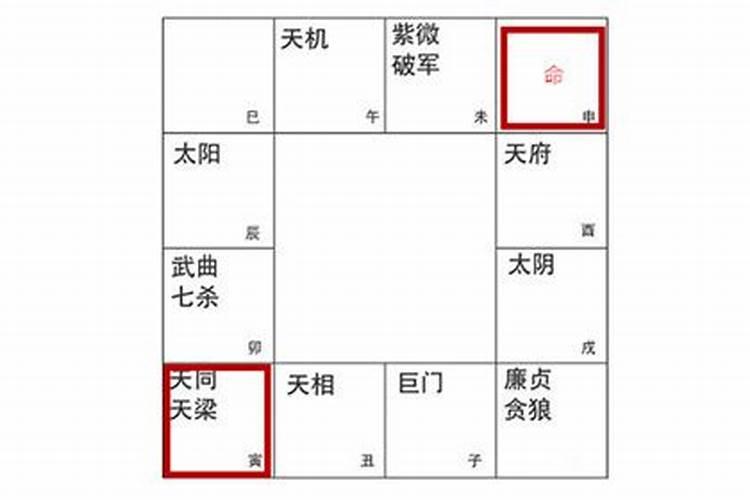 命宫 天同 天梁 地劫主星