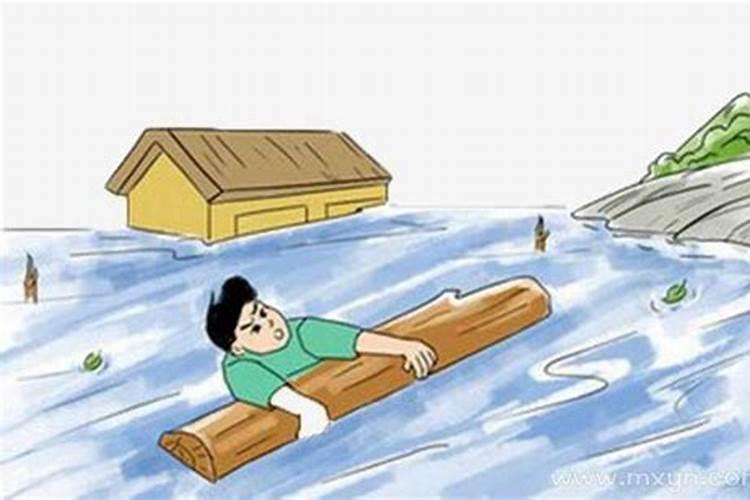...梦见自己家里洪水袭来,但是一家人平安无事,请高手解梦,谢谢!百度知...