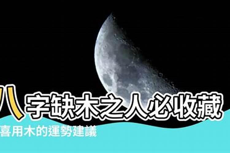生辰八字里五行缺木,说明什么？
