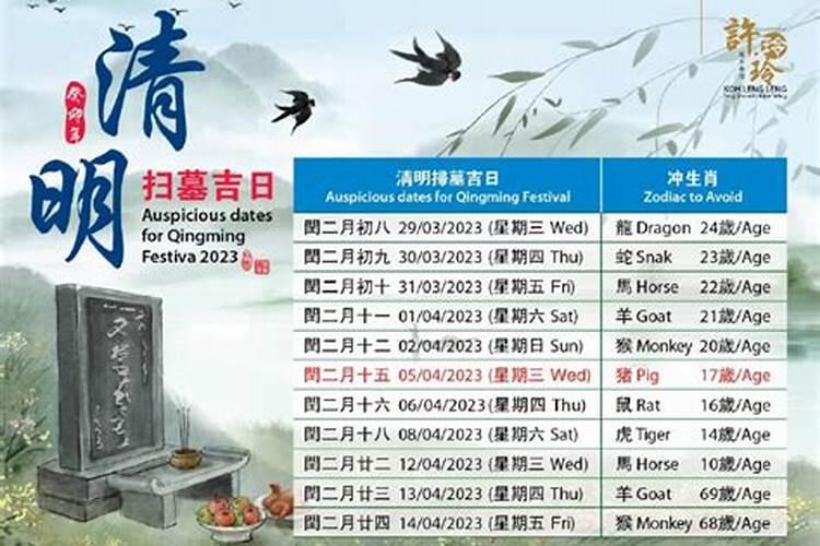 清明节是农历什么时候
