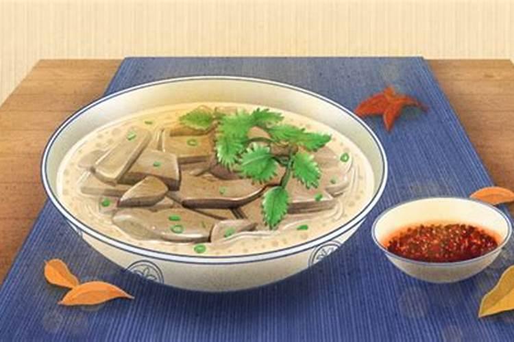 在一些风俗里立冬应该吃什么食物？