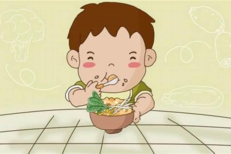 梦见儿子会自己吃饭了