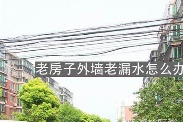 梦见老家房子漏水的预兆