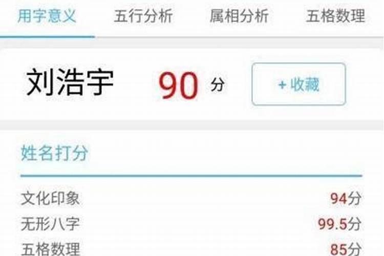 取名打分测试高分名字取名字测试打分