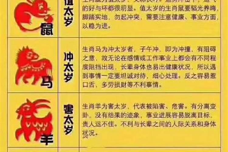 刑太岁跟害太岁是什么意思