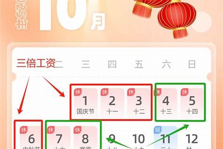2025年,究竟哪几天是三薪班呢
