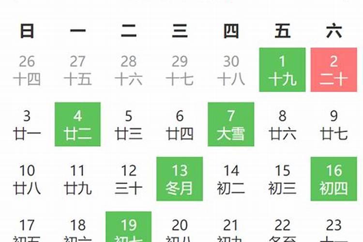 12月份安床黄道吉日表