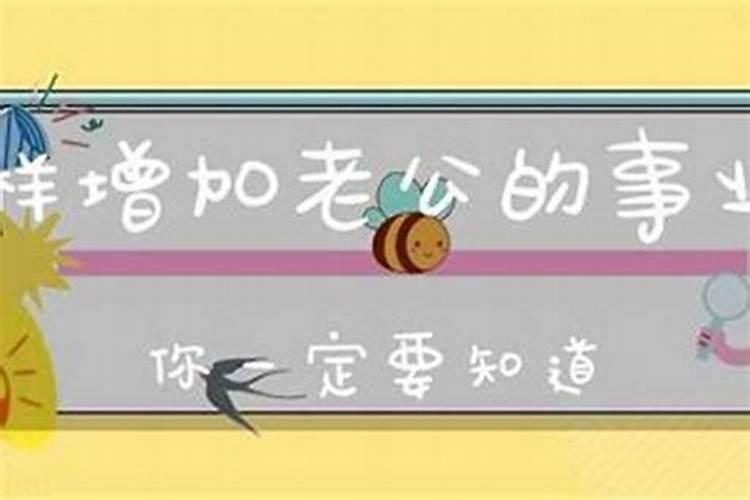 怎样旺老公的事业运？